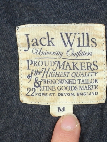 Jack Wills Men's Blue M Crew Neck Short Sleeve Cotton T-Shirt