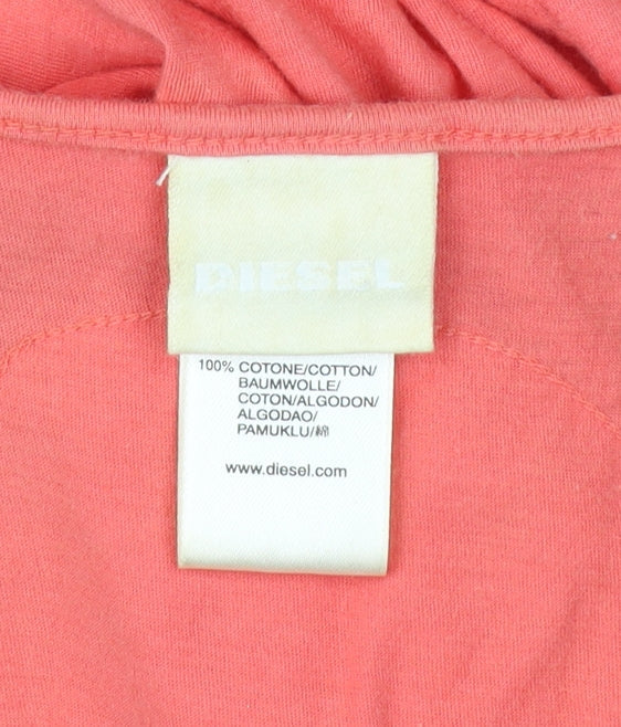 Womens UK Size M Diesel Pink Camisole Tank