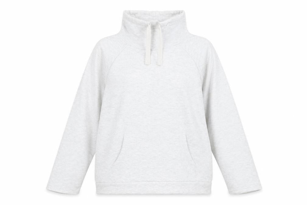 Womens UK Size 12 FatFace Grey Pullover Sweatshirt