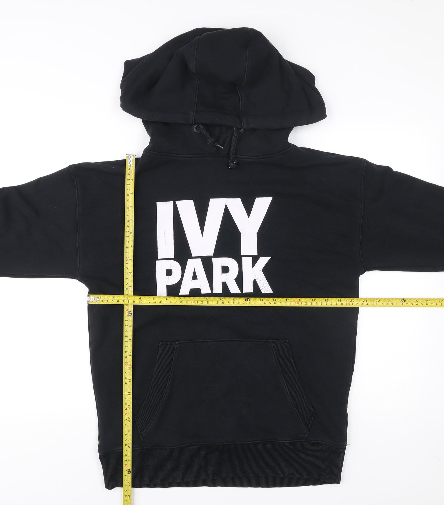 IVY PARK Men’s Black Pullover Hoodie Small Logo Graphic Hooded Sweatshirt