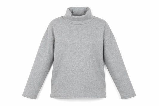 Next Women’s Grey Roll Neck Sweatshirt Size 12 Long Sleeve