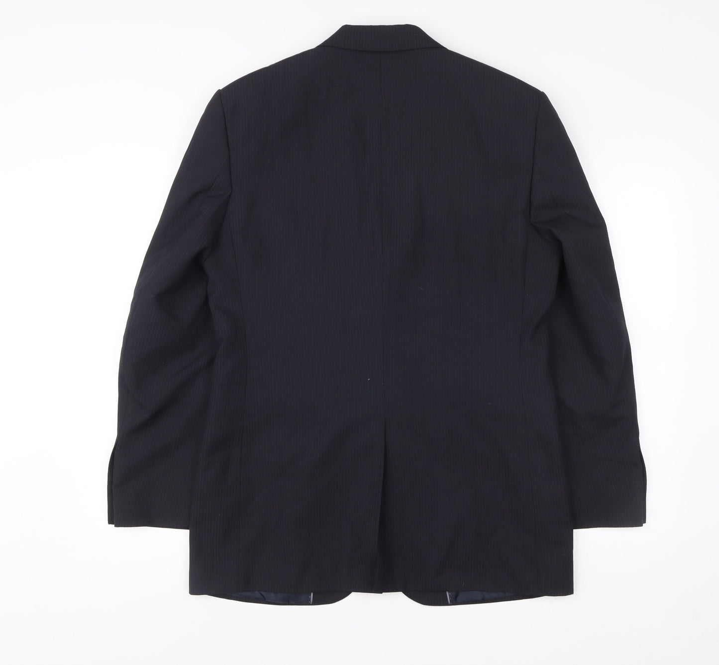 George Men’s Navy Blue 36R Suit Jacket Single Breasted Formal