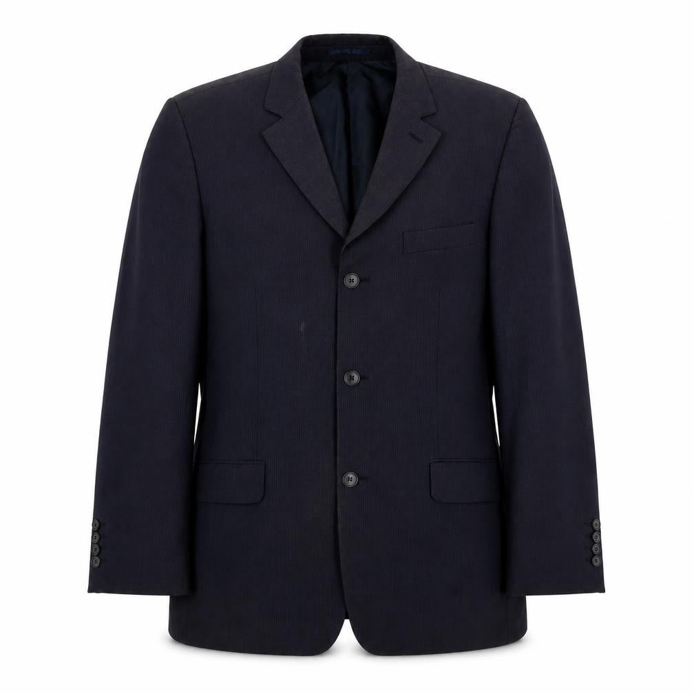 Mens UK Size 40 Moss Regular Blue Suit Jacket
