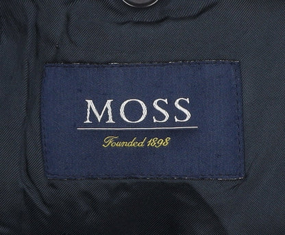Mens UK Size 40 Moss Regular Blue Suit Jacket