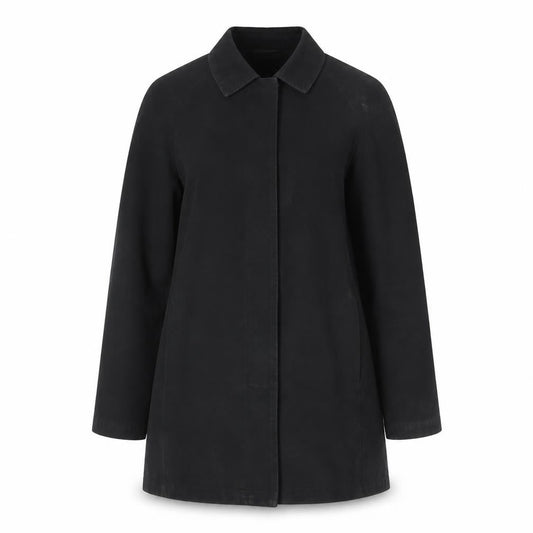 Next Womens Black Polyester Coat UK 8 Workwear Overcoat