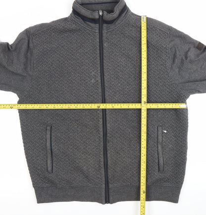 Baileys Men’s Grey XL Full Zip Sweatshirt Jacket with Pockets