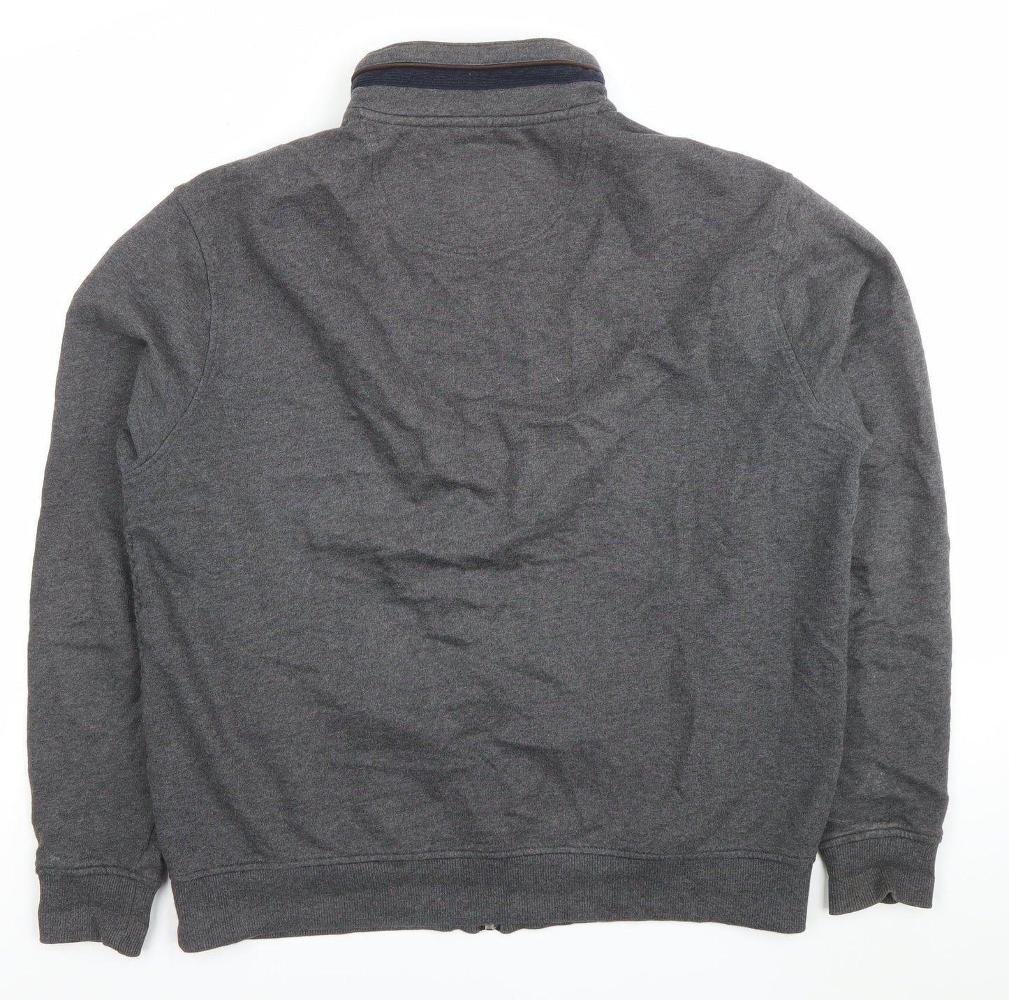 Baileys Men’s Grey XL Full Zip Sweatshirt Jacket with Pockets