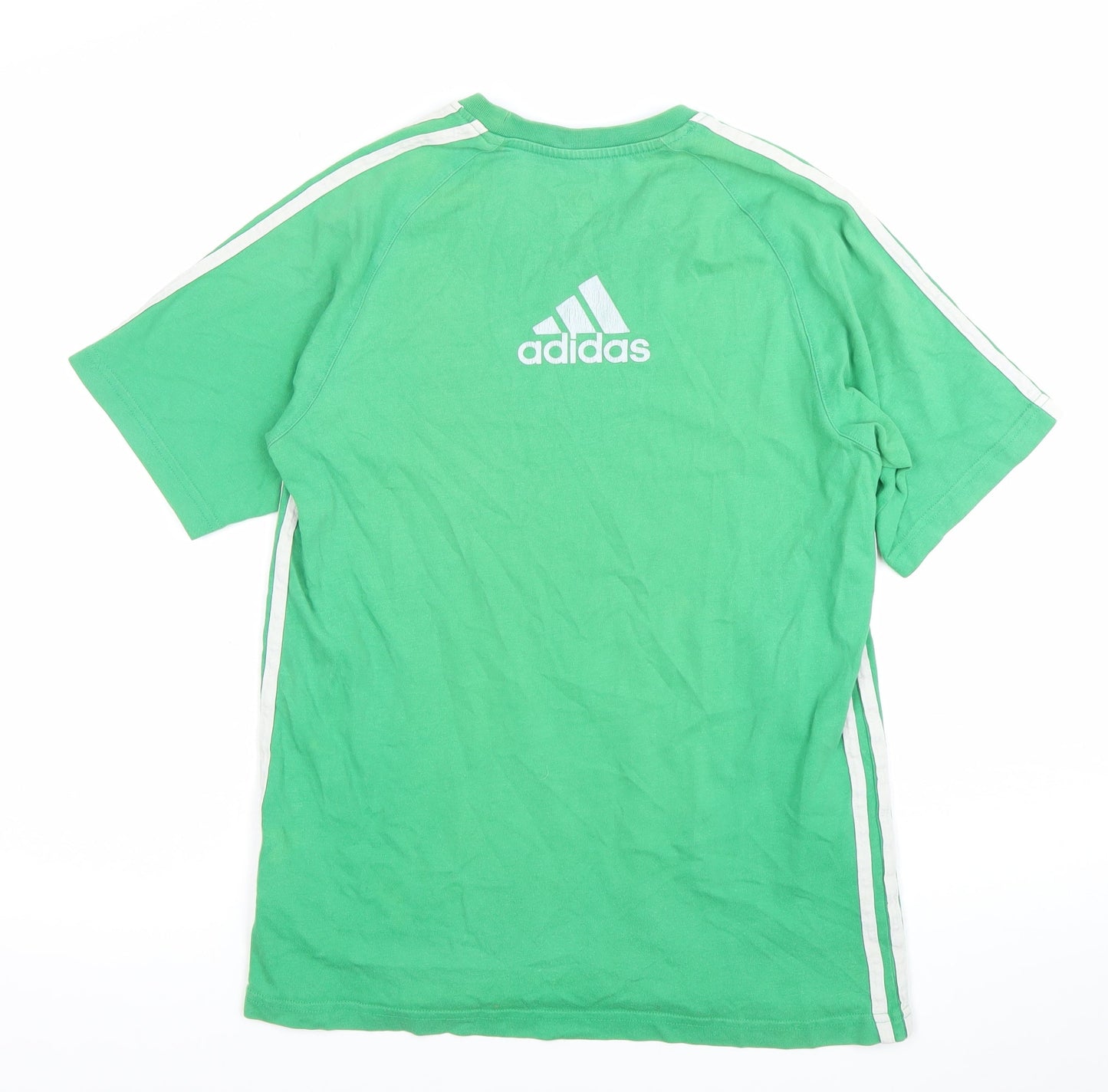 Mens UK Size S adidas Green  T-Shirt