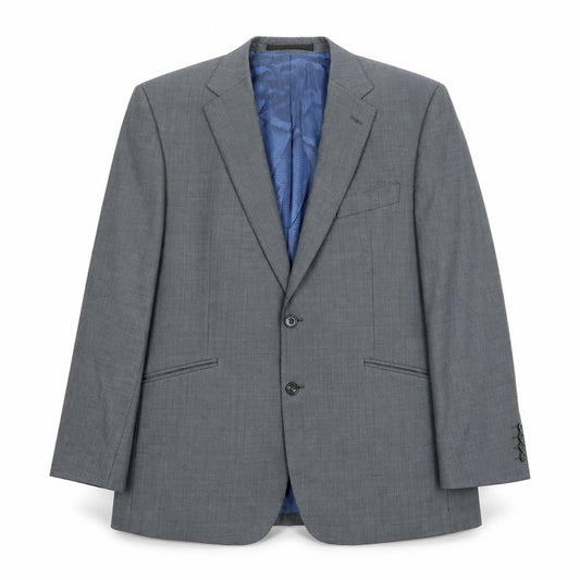Marks and Spencer Women’s Grey Wool Suit Jacket Size 42 Regular Fit