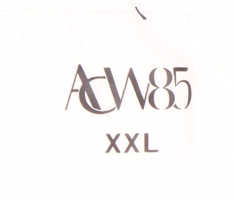 ACW85 Men’s Blue Ombre Sleeveless Tank Top XXL Polyester