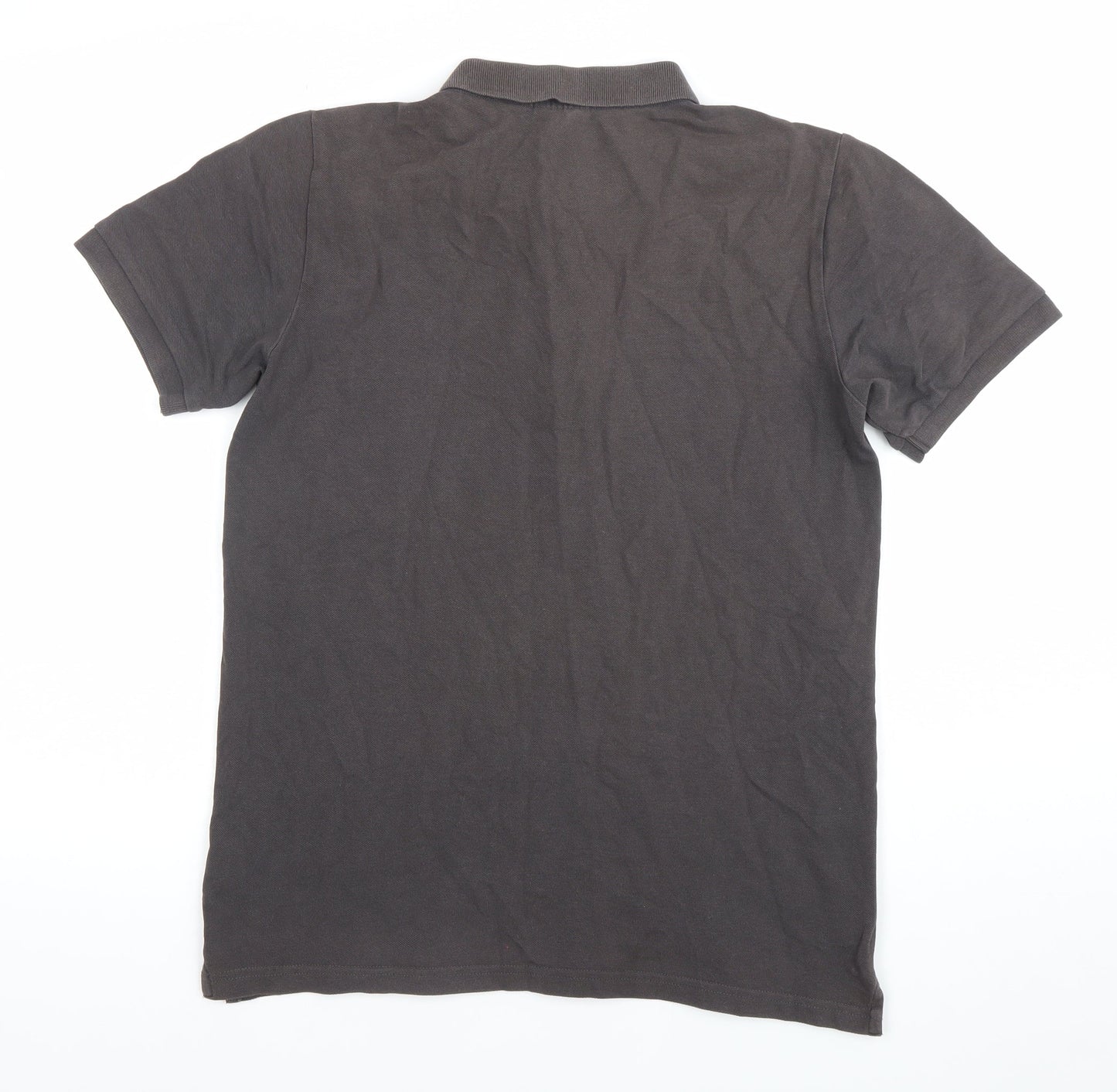 Knowledge Cotton Apparel Men’s Grey Polo Shirt Size S Organic Cotton