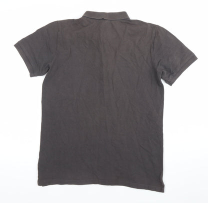 Knowledge Cotton Apparel Men’s Grey Polo Shirt Size S Organic Cotton