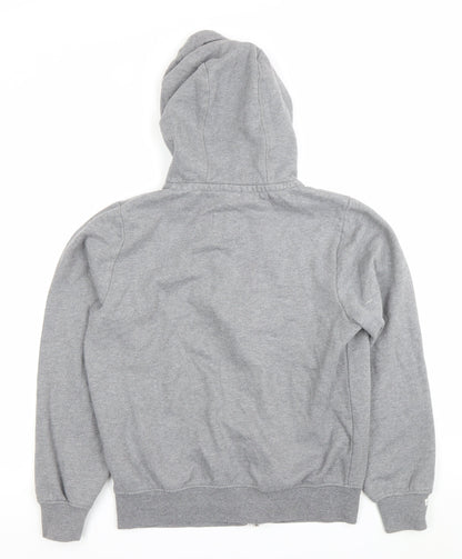 Fred & Boston Men’s Grey Full Zip Hoodie Size S Regular Fit