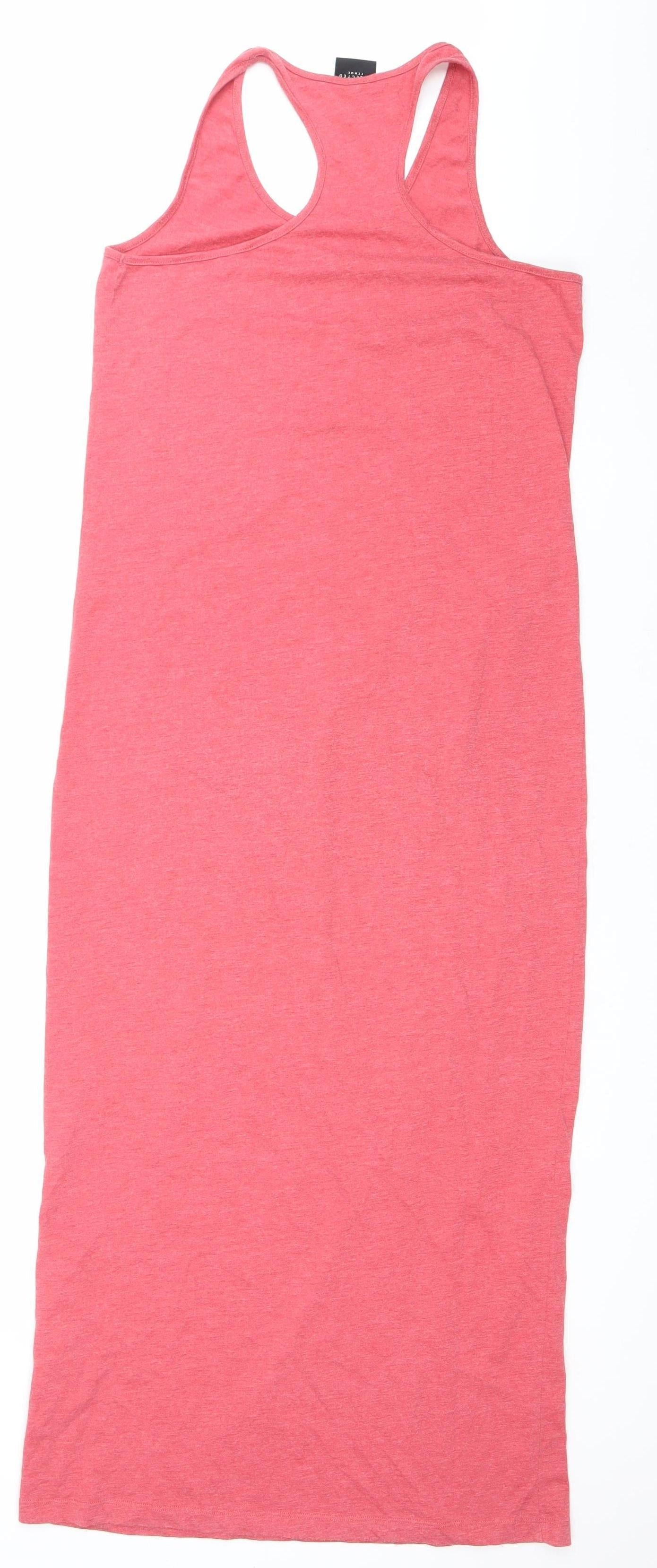 Selected Femme Women’s Pink Tank Dress Size S Sleeveless Scoop Neck