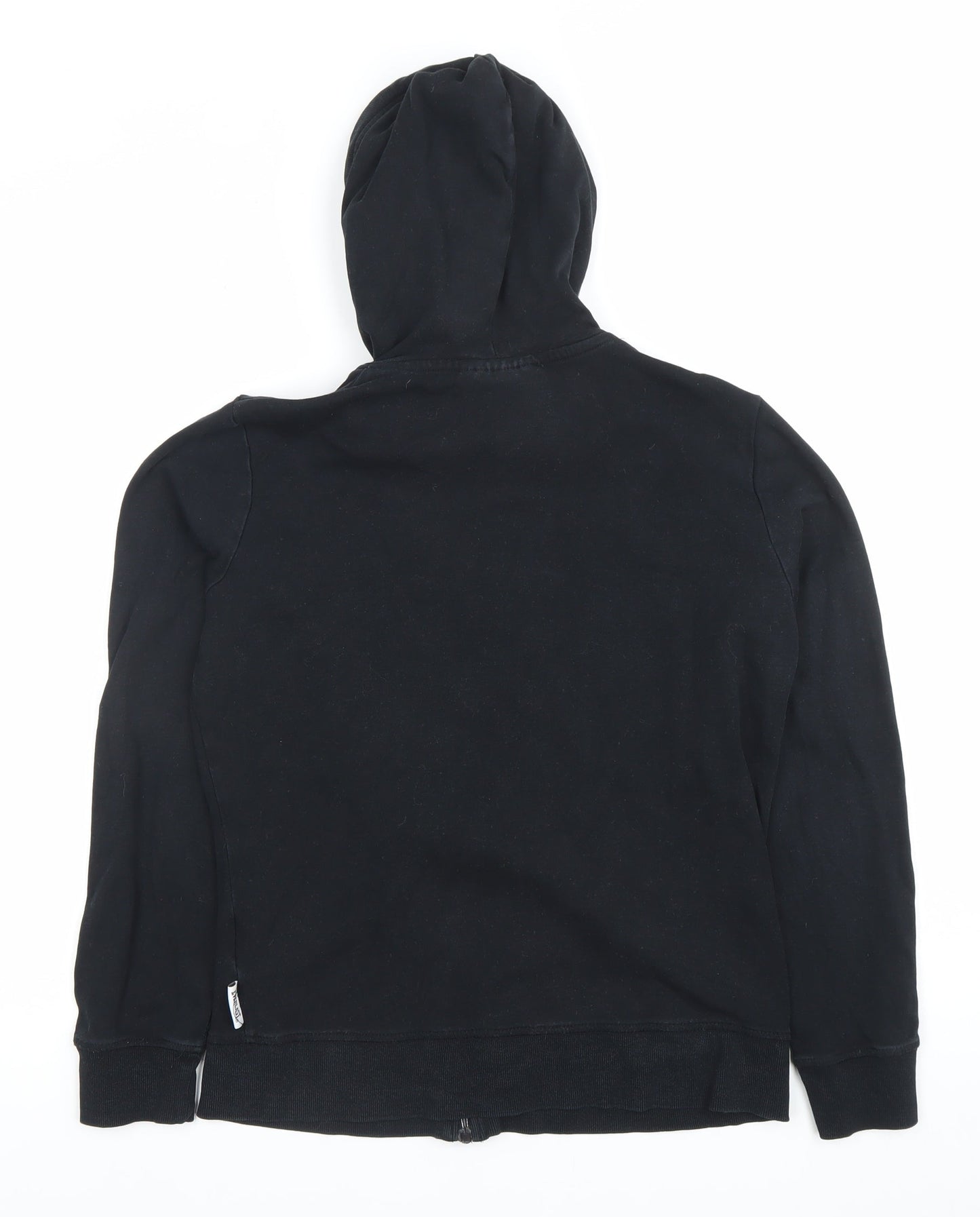 Everlast Womens Black Hoodie Size 12 Full Zip Athletic Logo