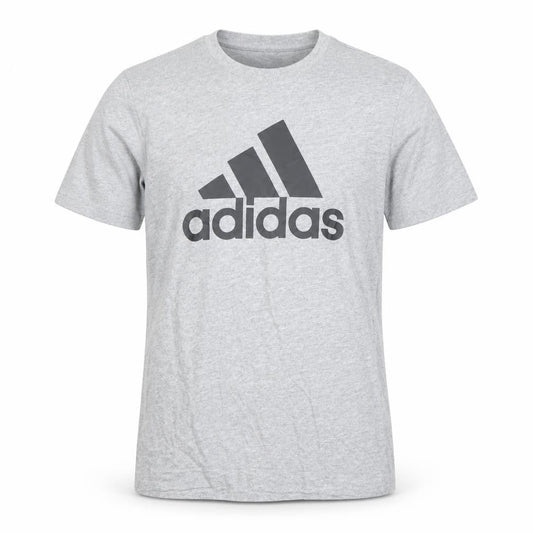 Boys UK Size 11-12 Years adidas Grey Basic T-Shirt