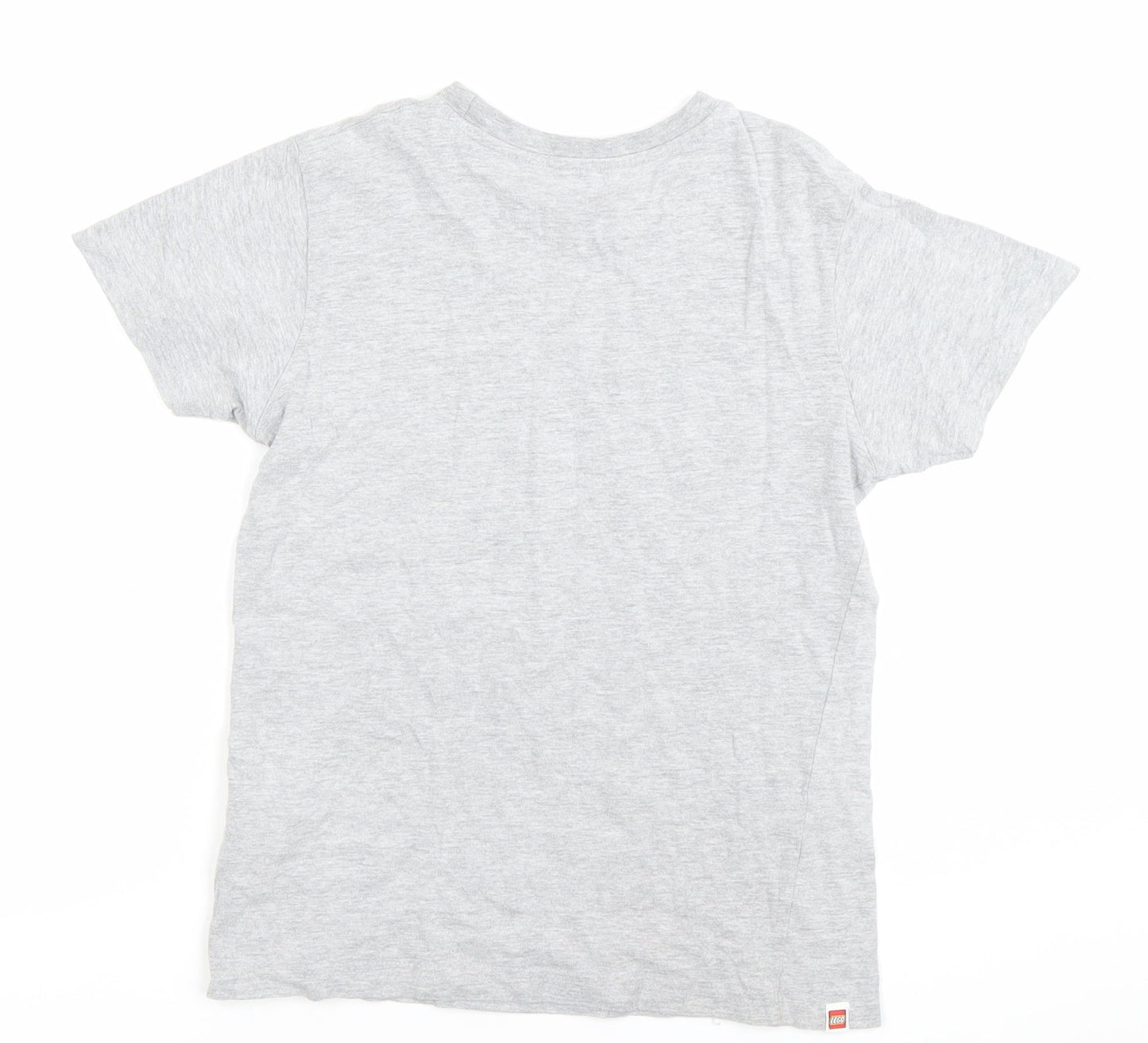 LEGO Ninjago Grey T-Shirt Unisex Kids Age 8 Years Graphic Print Crew Neck