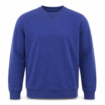 Marks and Spencer Men’s Blue Medium Crew Neck Cotton Sweatshirt
