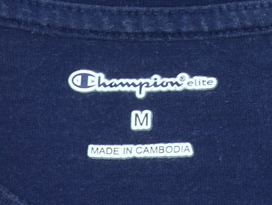 Mens UK Size M Champion Blue  T-Shirt