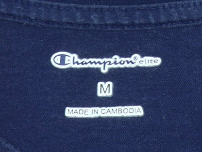 Mens UK Size M Champion Blue  T-Shirt