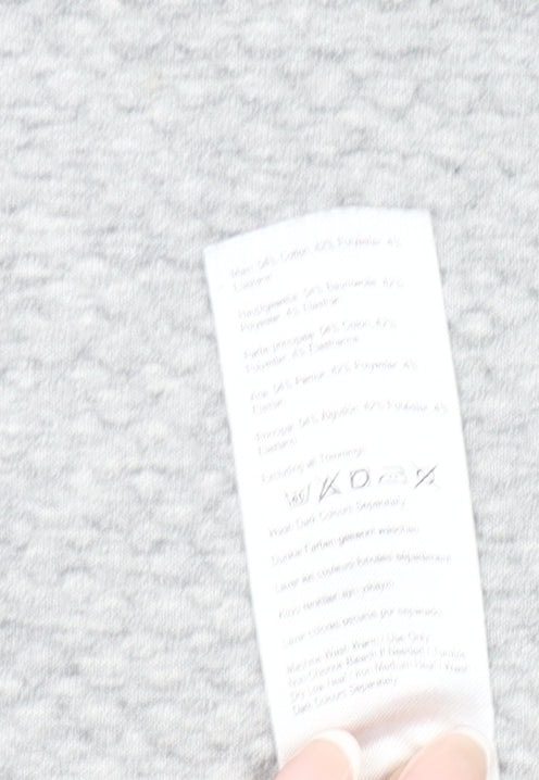 Joules Women’s Grey Shift Dress Size 20 3/4 Sleeve Boat Neck