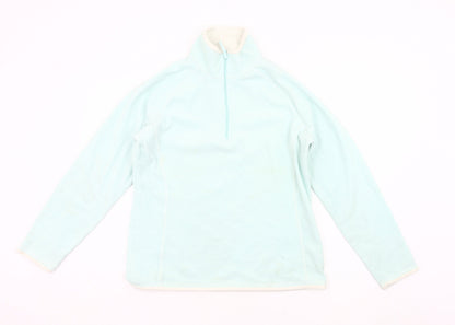 Womens UK Size 14 Mountain Warehouse Blue Pullover Sweatshirt