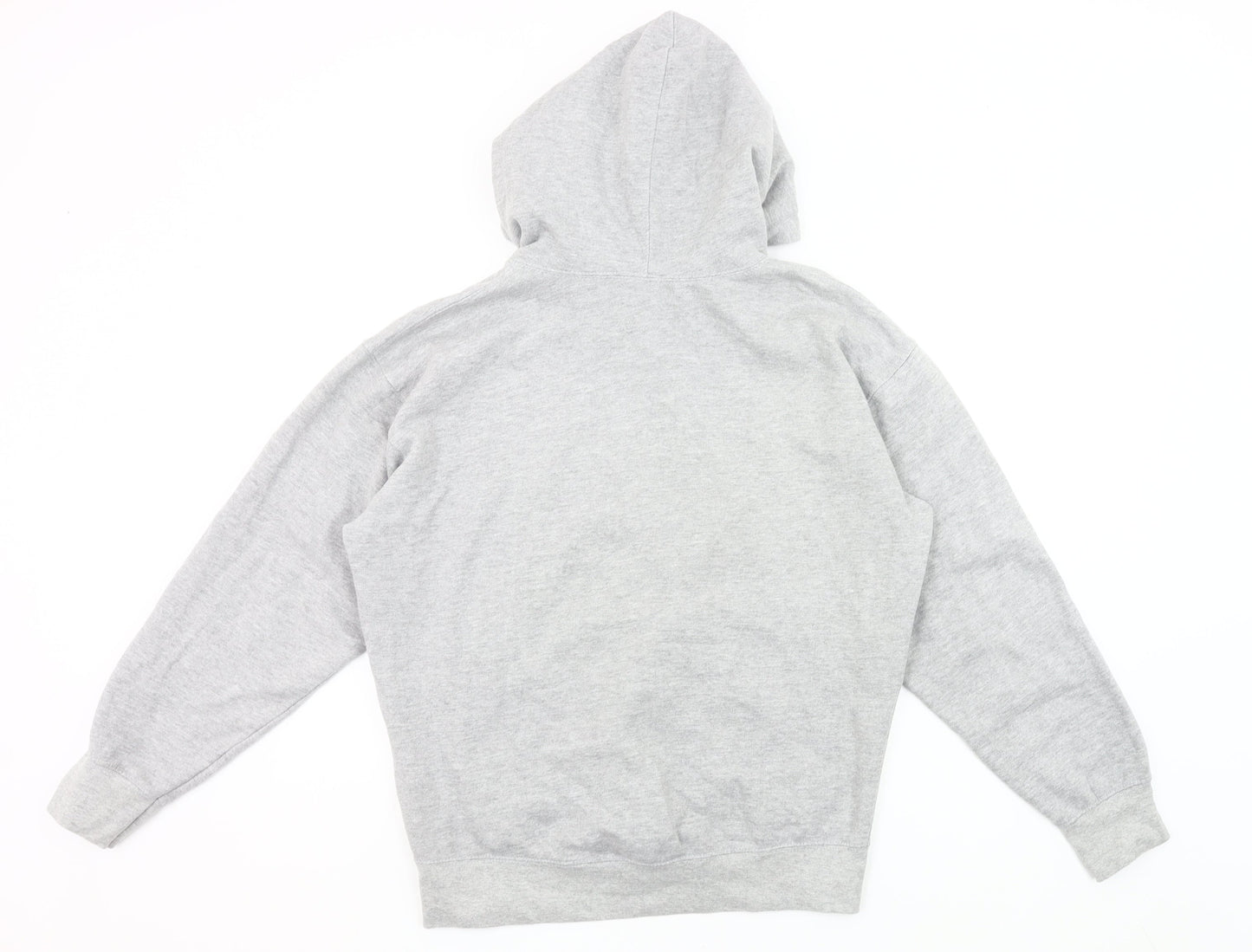 Daisy Street Women’s Grey Pullover Hoodie UK 10 Regular Fit Cotton