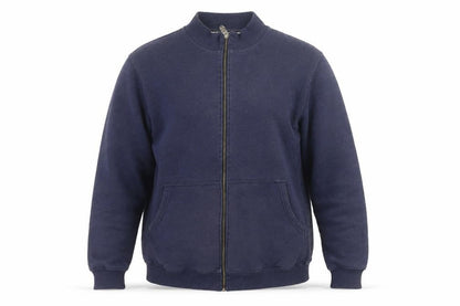 Cotton Traders Men's Navy Full Zip Sweatshirt Jacket Size S