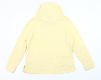 Regatta Womens Yellow Pullover Hoodie Size 14 Polyester Outdoor