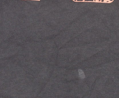 Puma Womens Black S Logo T-Shirt Casual Short Sleeve Cotton