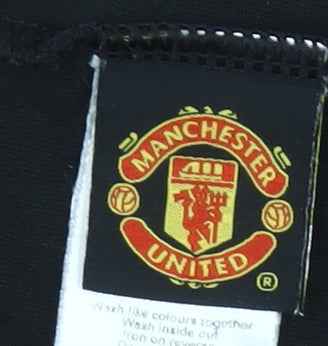 Next Boys Manchester United Black Red Long Sleeve Pyjama Top 11-12 Years