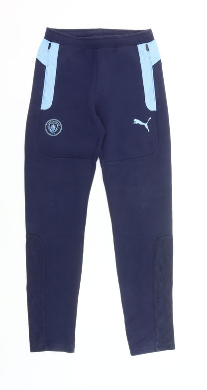 Puma Men’s Blue Manchester City Slim Jogger Sweatpants S