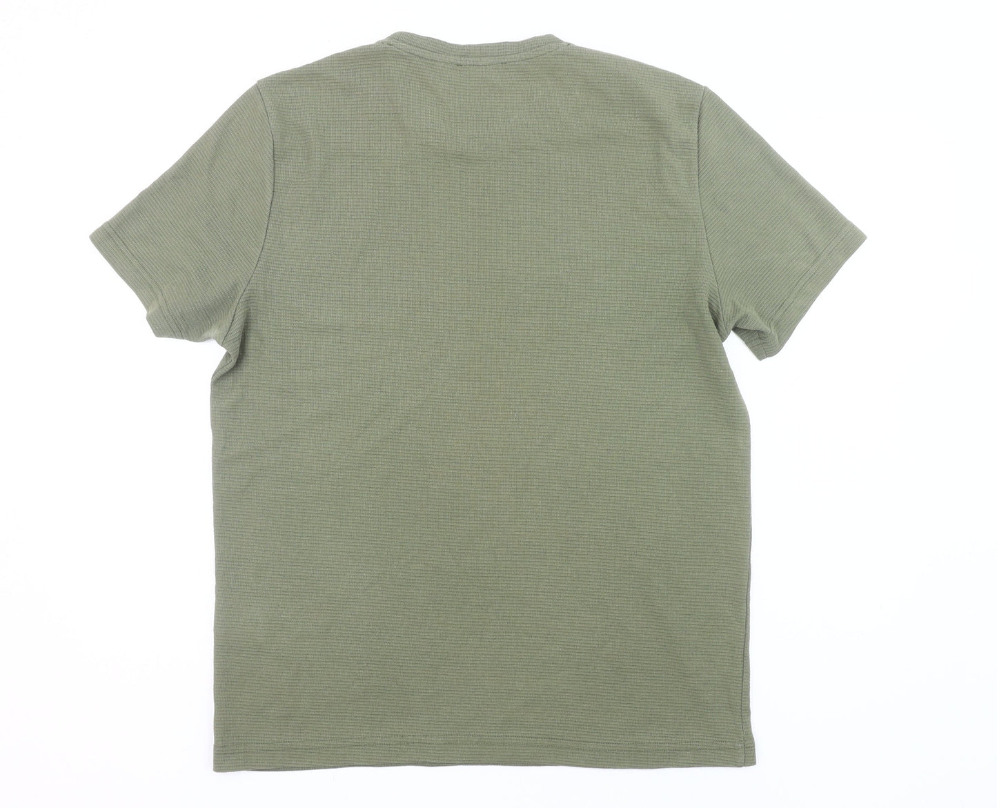 LC Waikiki Men's Green Crew Neck Short Sleeve T-Shirt Size L