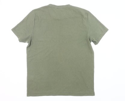 LC Waikiki Men's Green Crew Neck Short Sleeve T-Shirt Size L