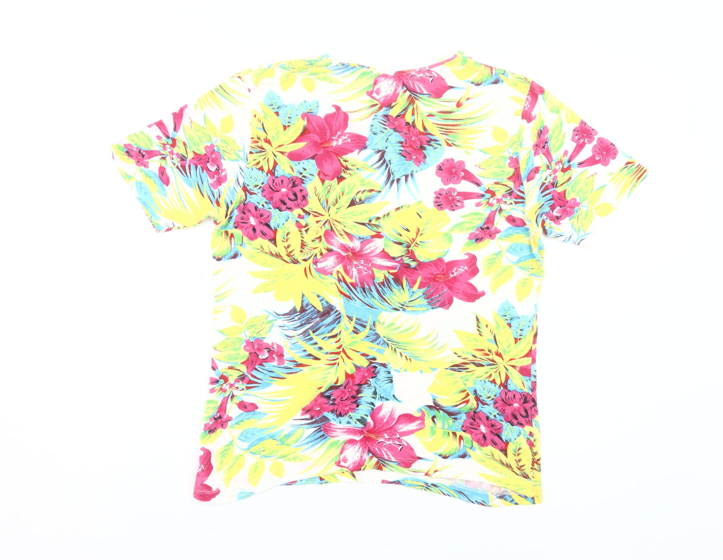 No Compromise Womens Multicoloured Floral T-Shirt Size 2XL