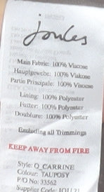 Joules Womens Floral Shirt Dress Size 8 Multicoloured Viscose