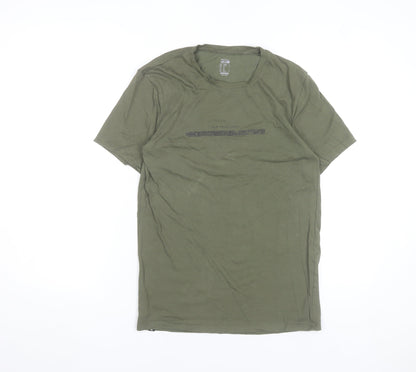 Mens UK Size M DECATHLON Green  T-Shirt