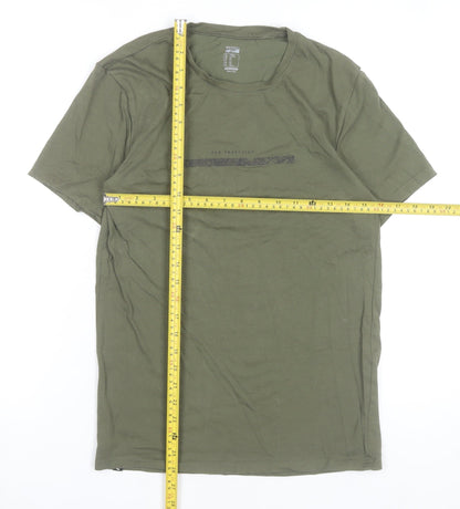 Mens UK Size M DECATHLON Green  T-Shirt