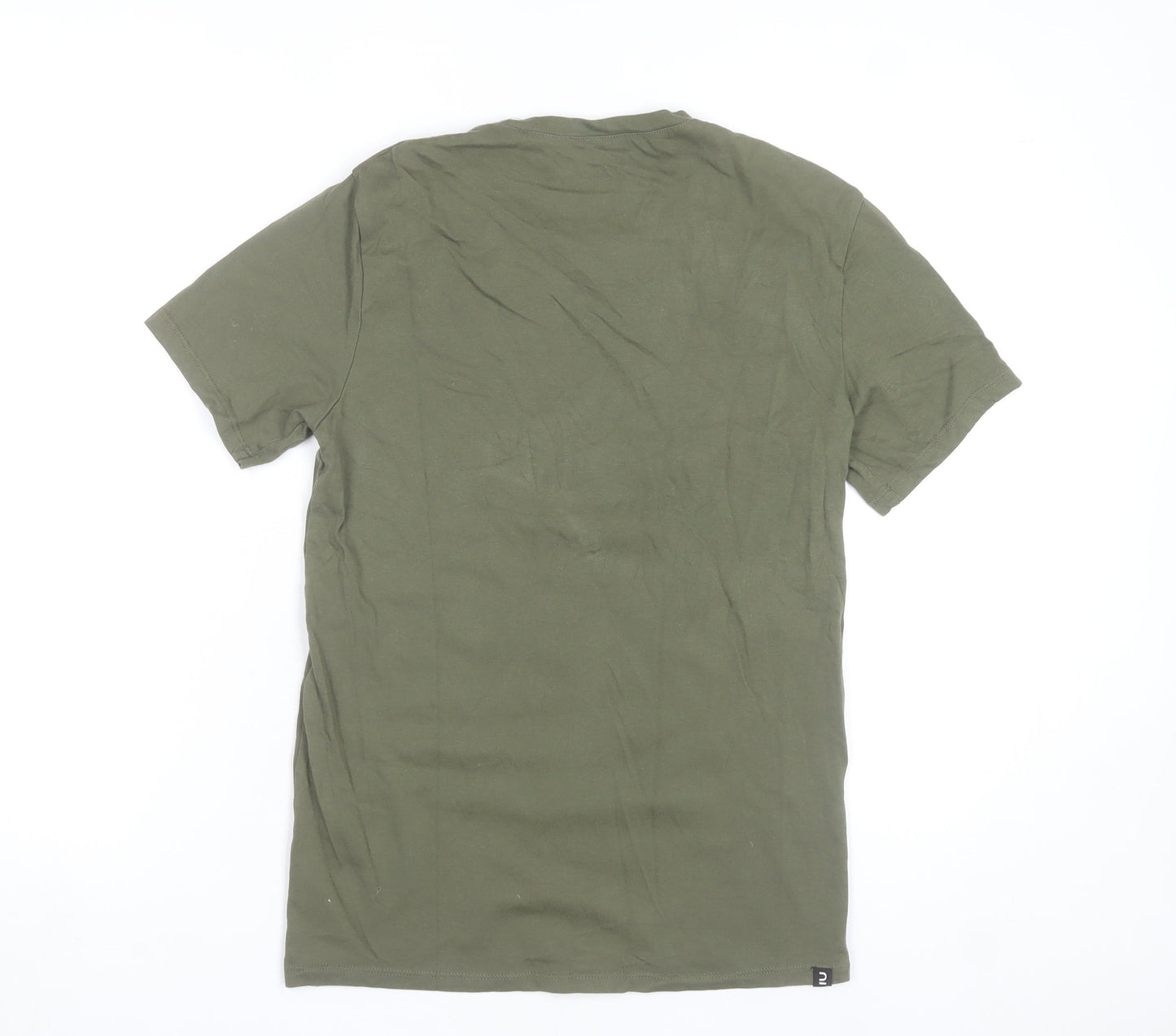 Mens UK Size M DECATHLON Green  T-Shirt