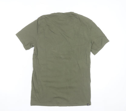 Mens UK Size M DECATHLON Green  T-Shirt