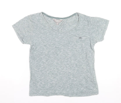 Womens UK Size 10 Mountain Warehouse Green Basic T-Shirt