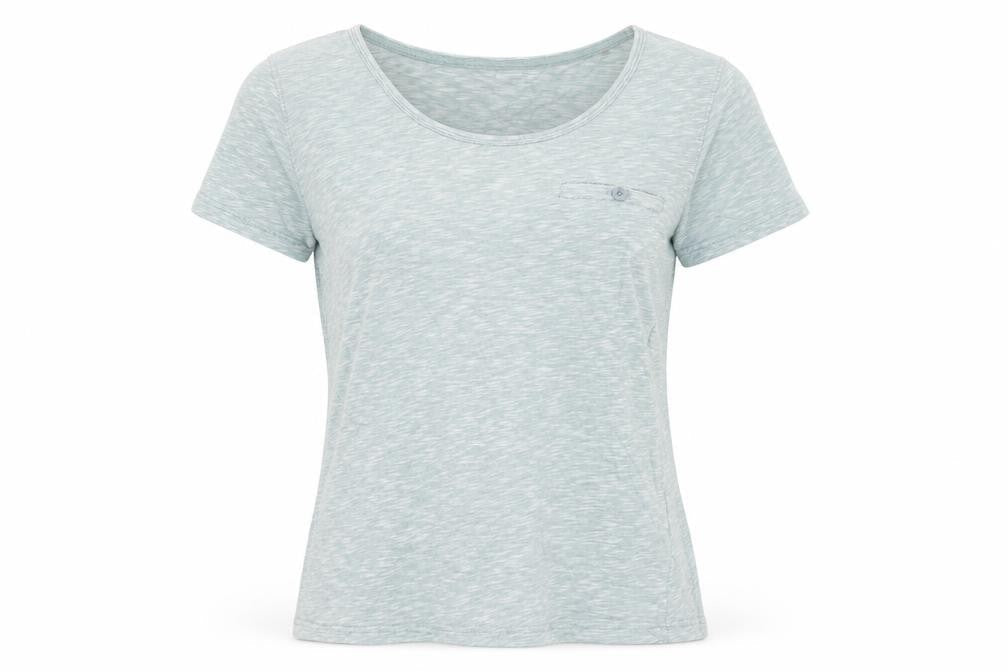 Womens UK Size 10 Mountain Warehouse Green Basic T-Shirt