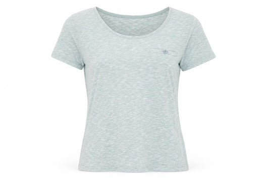 Womens UK Size 10 Mountain Warehouse Green Basic T-Shirt