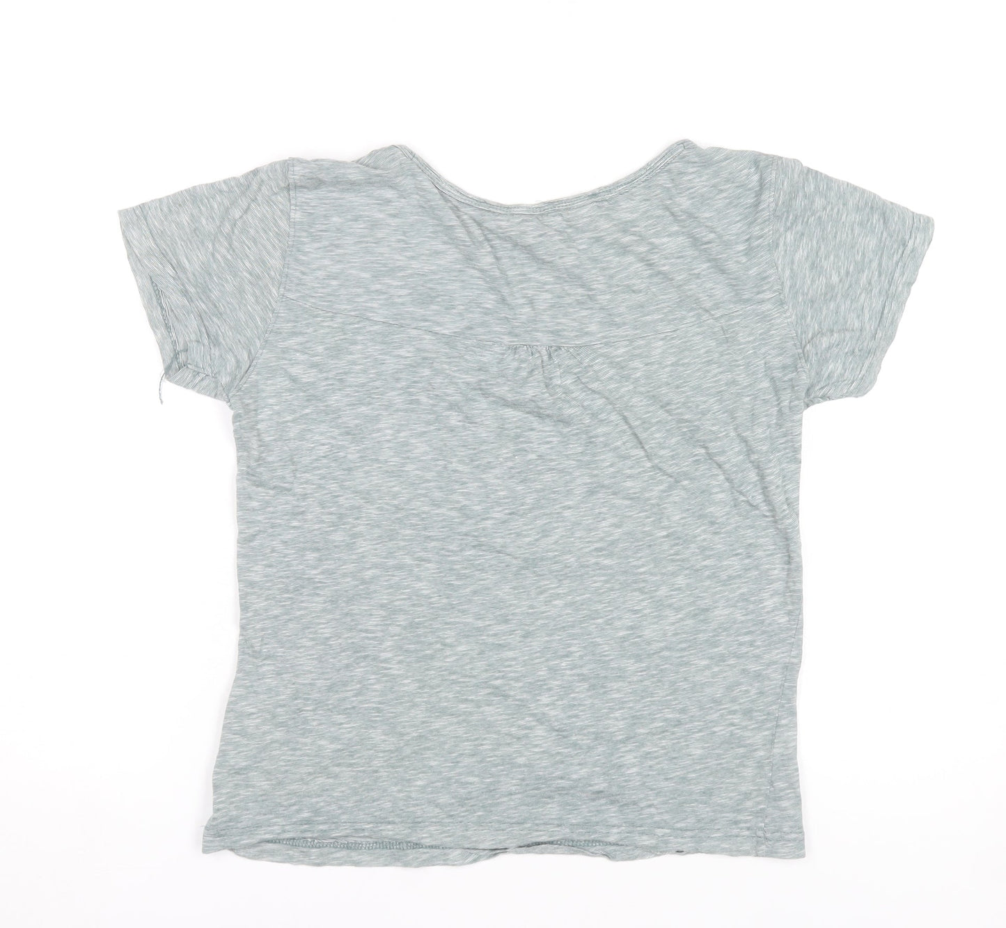 Womens UK Size 10 Mountain Warehouse Green Basic T-Shirt