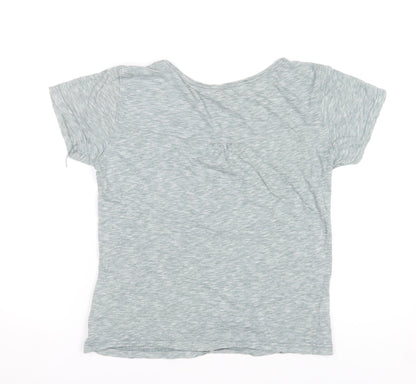 Womens UK Size 10 Mountain Warehouse Green Basic T-Shirt