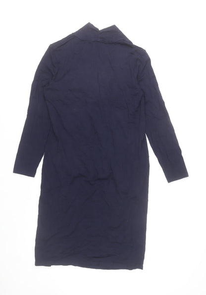 Laura Ashley Women’s Blue Size 14 Sheath Knee Length Dress