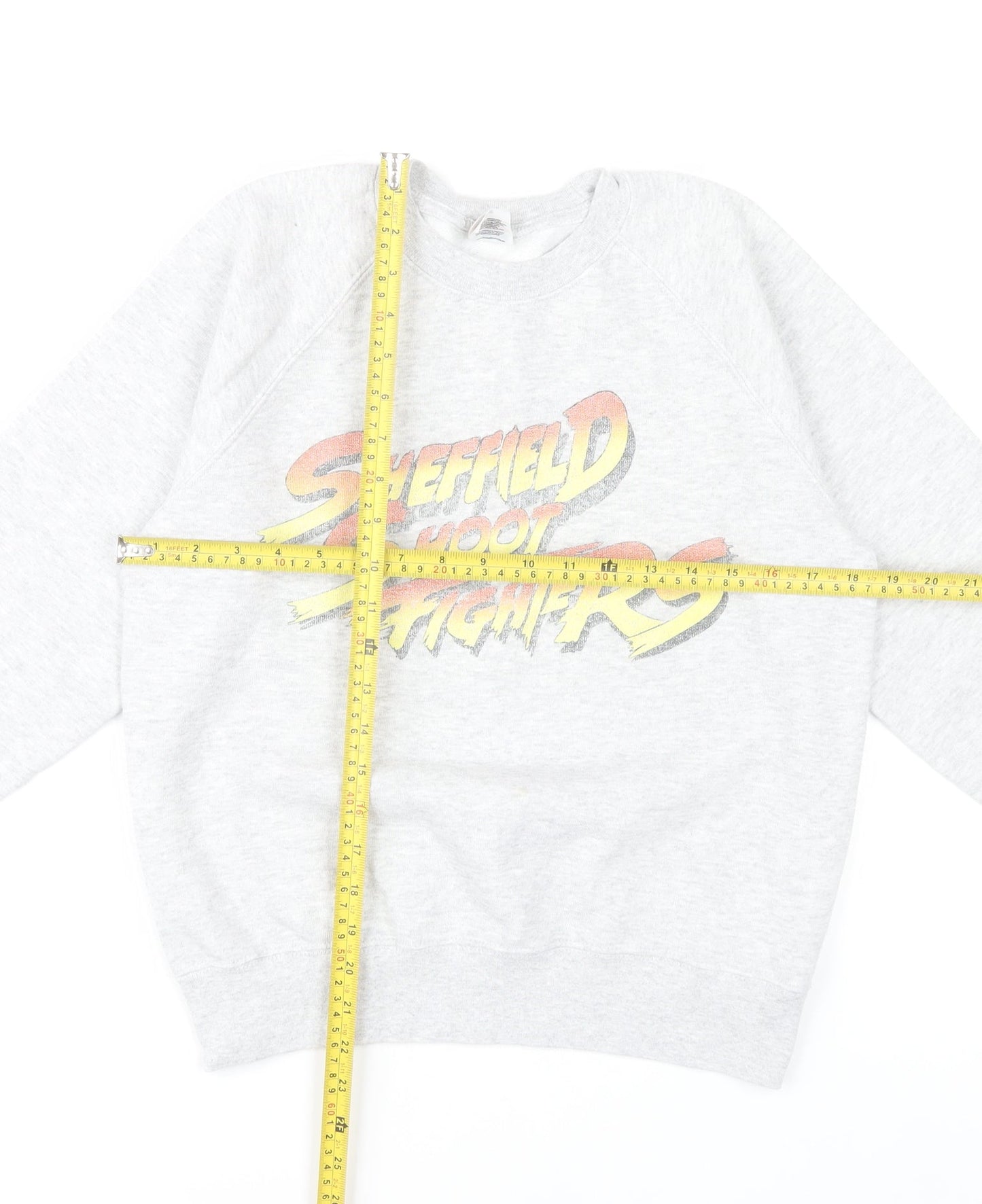 Unisex Adults Grey Sheffield Shoot Fighters Sweatshirt S Regular Fit