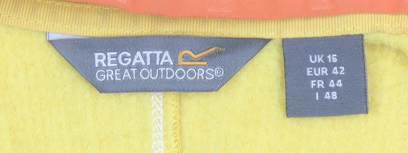 Womens UK Size 16 Regatta Yellow Basic Jacket