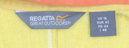 Womens UK Size 16 Regatta Yellow Basic Jacket