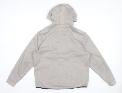 H&M Men’s Grey XL Full Zip Hoodie Jacket with Hood